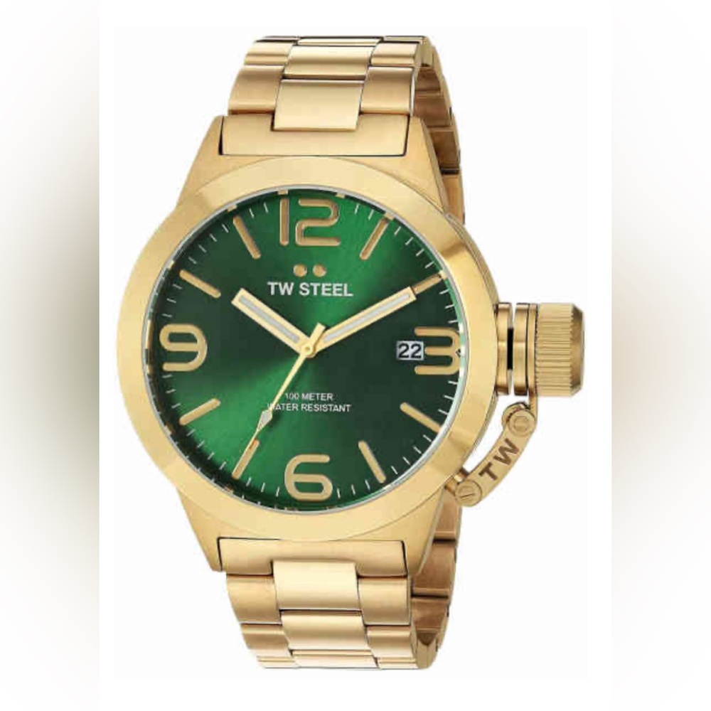 TW STEEL Canteen Gold  45mm men’s watch
